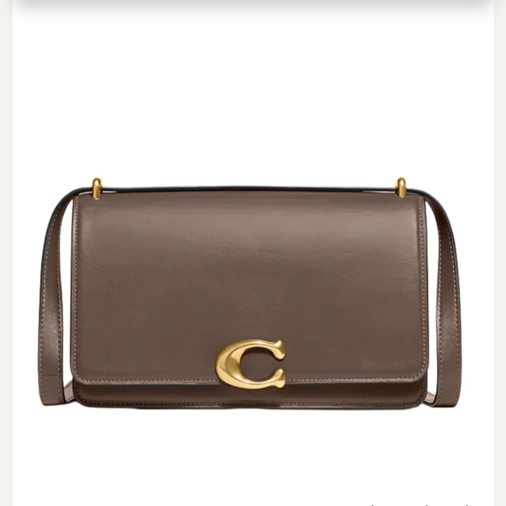 Coach Bandit Shoulder Bag Dark Stone New